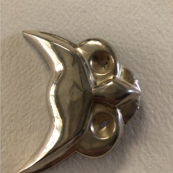 Silver Owl Brooch - Picture 4 of 5